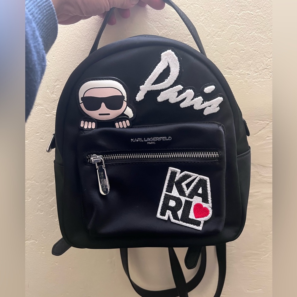 New Karl Lagerfeld Bags | Karl Lagerfeld Paris Amour Backpack /never use